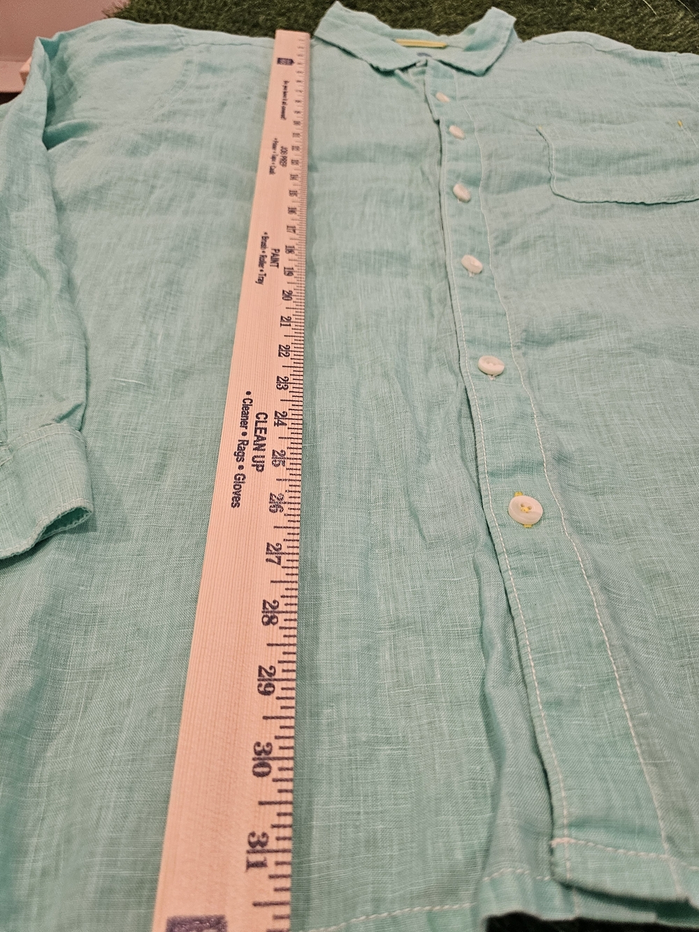 Tommy Bahama 100% Linen Long Sleeve Button-Down - XXL - Picture 3 of 9
